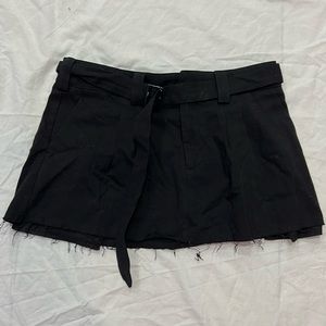 Lioness mini belted skirt